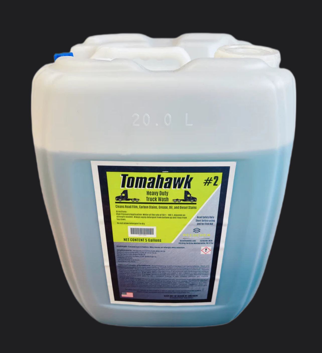 #2 TOMAHAWK HEAVY DUTY TRUCK WASH